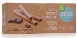 Gluten Free Wafer Rolls Chocolate Cream